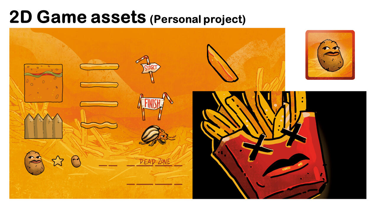 2D game sprites, 2022