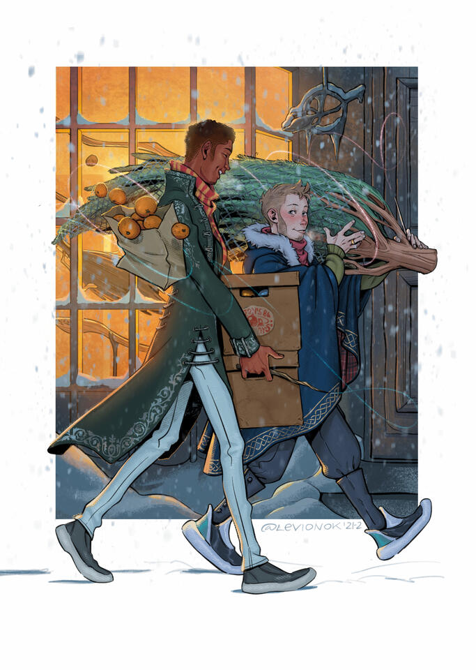 New Year card, 2021-2