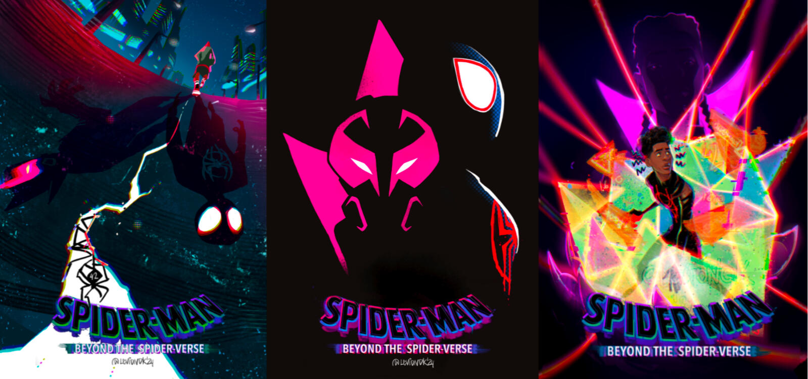 Spiderverse posters, 2023