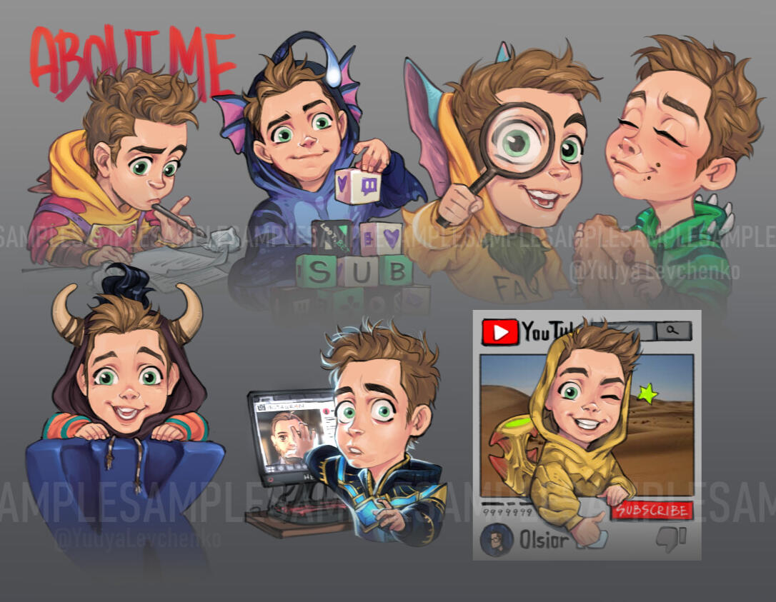 Twitch banners, 2018