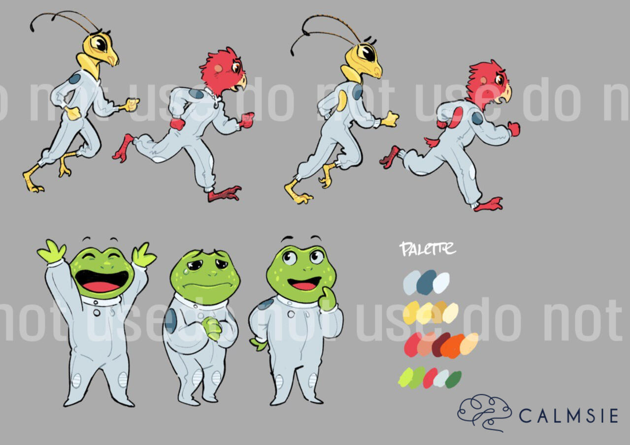 &quot;Red, Yellow and Green&quot; NPC designs.